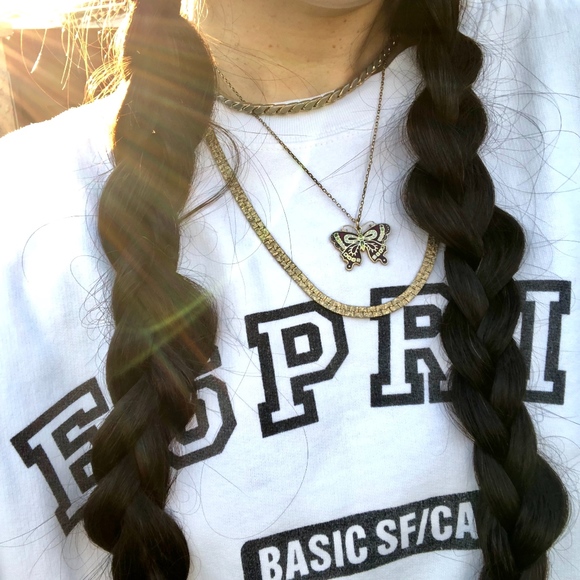 SPERRY Vintage 50s Chunky Wheat Chain Necklace - Picture 3 of 3